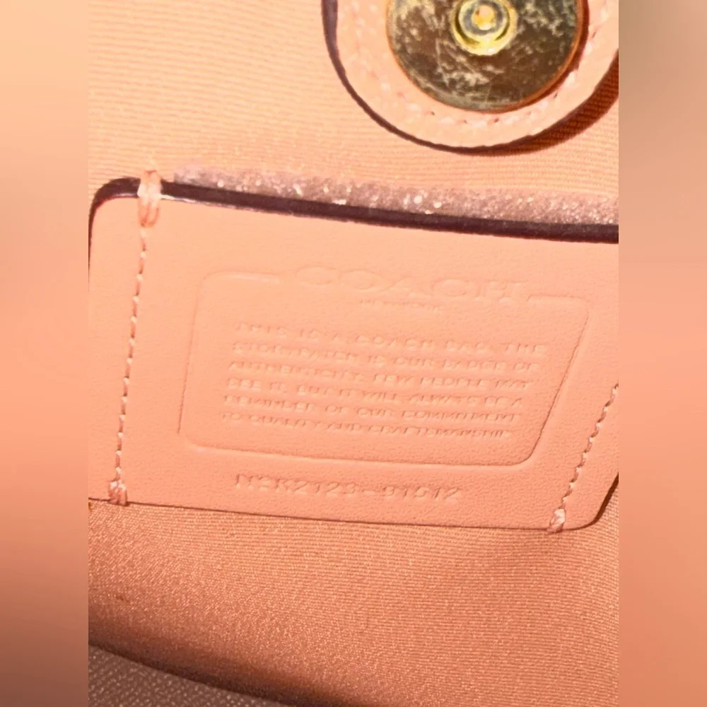 COACH Shoulder Bag Town Bag
Brown + Shell Pink - Picture 8 of 9